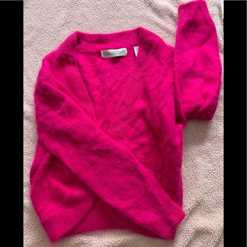 Angora sweater